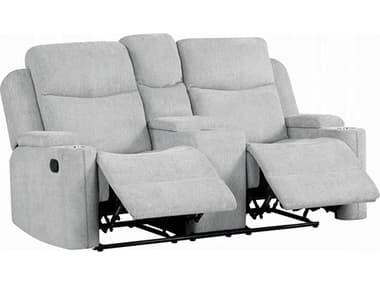 Acme Furniture Galya Light Gray Chenille Upholstered Loveseat ACFLV04681