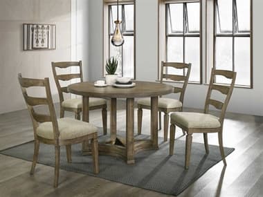 Acme Furniture Parfield Rubberwood Dining Room Set ACFPARFIELDDINSET2