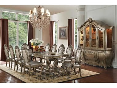 Acme Furniture Ragenardus Rubberwood Dining Room Set ACFRAGENARDUSDINSET2
