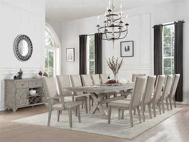 Acme Furniture Rocky Rubberwood Dining Room Set ACFROCKYDINSET