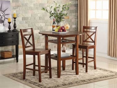Acme Furniture Tartys Solid Wood Dining Room Set ACFTARTYSDINSET