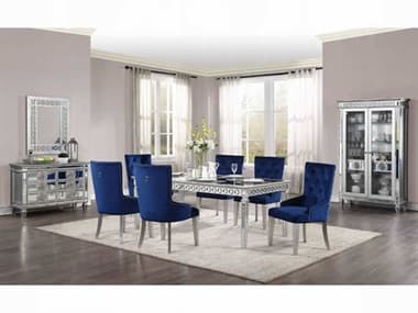 Acme Furniture Varian Rubberwood Dining Room Set ACFVARIANDINSET