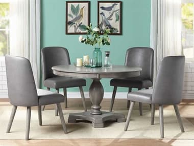 Acme Furniture Waylon Rubberwood Dining Room Set ACFWAYLONDINSET