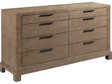 American Drew Skyline Sutton Brown Hardwood Double Dresser AD010130