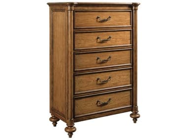 American Drew Berkshire Penley Cognac Brown Hardwood Accent Chest AD011215