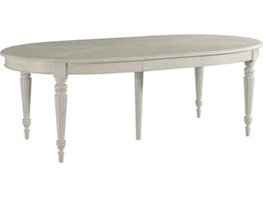 American Drew Grand Bay Serene Oval Wood Egret Dining Table AD016744