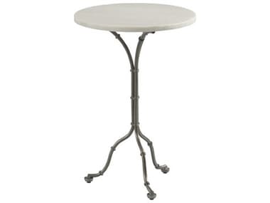 American Drew Grand Bay Mariners Round Stone Egret End Table AD016920