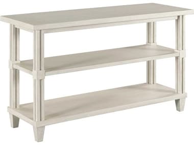 American Drew Grand Bay Wayland Rectangular Wood Egret Console Table AD016925
