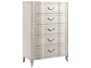 American Drew Harmony Emelie Eggshell White Oak Wood Accent Chest AD266215