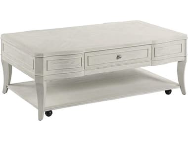 American Drew Harmony Talia Rectangular Wood Eggshell Coffee Table AD266910