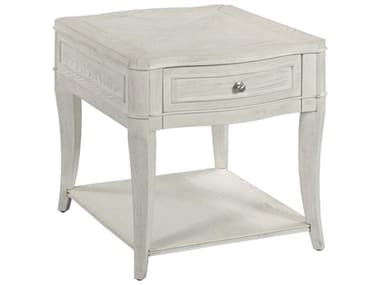 American Drew Harmony Talia Rectangular Wood Eggshell End Table AD266915
