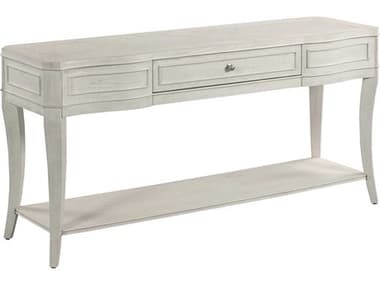American Drew Harmony Talia Rectangular Wood Eggshell Console Table AD266925