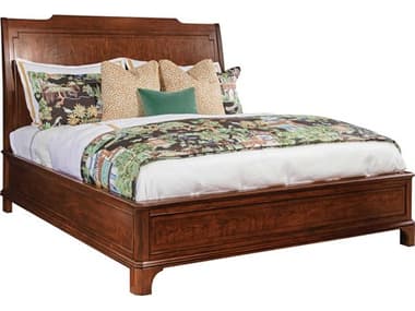 American Drew Addison Helmuth New Classic Brown Solid Wood King Sleigh Bed AD426316R