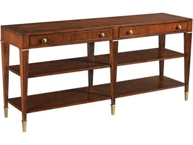American Drew Addison Greenhill Rectangular Wood New Classic Console Table AD426925