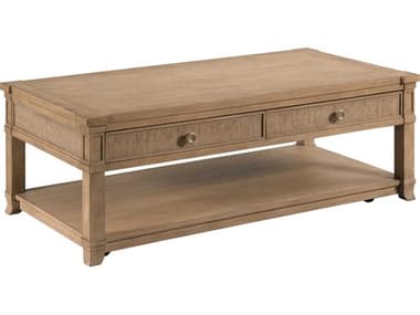 American Drew Chastain Woodfield Rectangular Wood Coffee Table AD483910