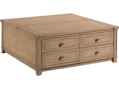 American Drew Chastain Woodfield Square Wood Coffee Table AD483911