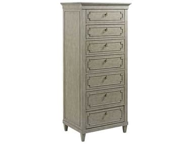 American Drew Savona Marie 7-Drawers Versaille Gray Elm Wood Accent Chest AD654221