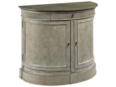 American Drew Savona 1-Drawer Gray Elm Wood Nightstand AD654423
