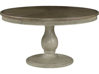 American Drew Savona Octavia Round Wood Versaille Dining Table AD654701R
