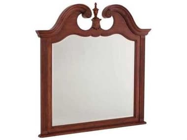 American Drew Cherry Grove 55'' x 50'' Classic Antique Cherry Dresser Mirror with Support AD791021791M71