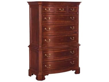 American Drew Cherry Grove 43" Wide 8-Drawers Classic Antique Wood Accent Chest AD791230