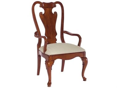 American Drew Cherry Grove Fabric Upholstered Arm Dining Chair AD792637