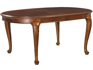 American Drew Cherry Grove 66-102" Extendable Oval Wood Classic Antique Dining Table AD792760