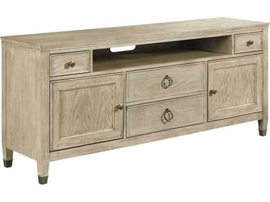 American Drew Vista Biscayne 68" Hardwood Oyster Media Console AD803585