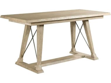 American Drew Vista Clayton Rectangular Wood Oyster Dining Table AD803700R
