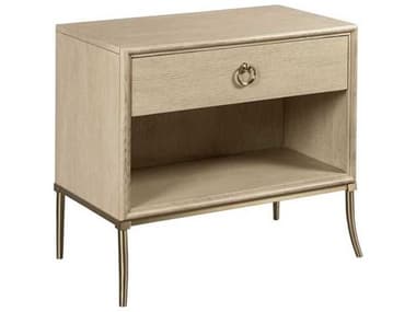 American Drew Lenox Somma 1-Drawer Brown Hardwood Nightstand AD923420