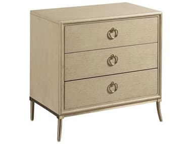 American Drew Lenox Seneca 3-Drawers Brown Hardwood Nightstand AD923421