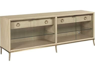 American Drew Lenox Corsica 76" Hardwood Alabaster Media Console AD923585