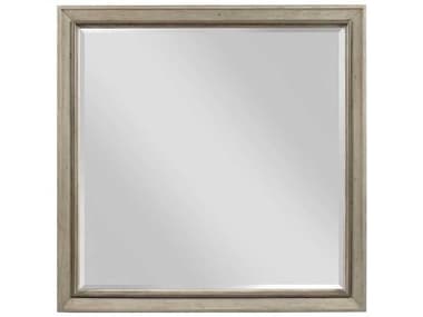 American Drew West Fork Parks Aged Taupe Square Wall Mirror AD924020