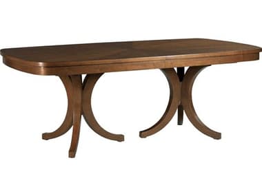 American Drew Vantage Randolph Rectangular Wood Amaretto Dining Table AD929744R