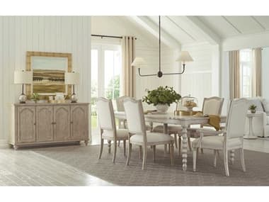 American Drew Cambric Oak Wood Dining Room Set ADCAMBRICDINSET3