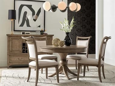 American Drew Carmine Oak Wood Dining Room Set ADCARMINEDINSET3