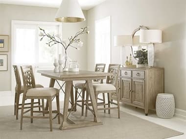 American Drew Vista Hardwood Counter Dining Room Set ADVISTADINSET3