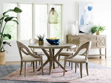 American Drew West Fork Elm Wood Dining Room Set ADWESTWORKDINSET