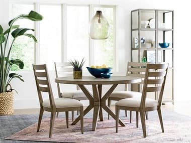 American Drew West Fork Elm Wood Dining Room Set ADWESTWORKDINSET2