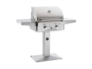 AOG T Series  Post Mount 24'' BBQ Grill AG24NPT00SP