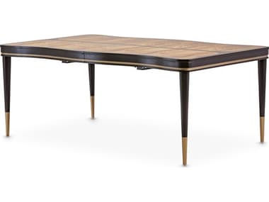 Michael Amini Malibu Crest - Mahogany Rectangular Wood Dining Table AIC9007000411