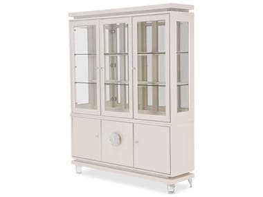 Michael Amini Glimmering Heights 60" Ivory Display Cabinet AIC9011005006111