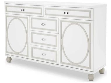 Michael Amini Sky Tower 60" Wide 5-Drawers Double Dresser AIC9025650108