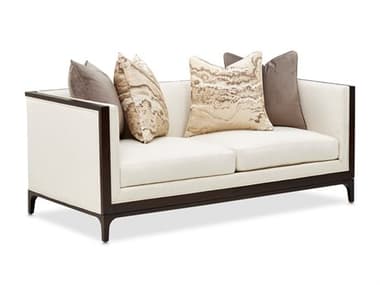 Michael Amini Belmont Place Cream Upholstered Loveseat AIC9085825CREAM409