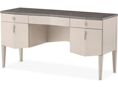 Michael Amini Fantosini Silver Mist Poplar Wood Vanity Table AIC9091058823
