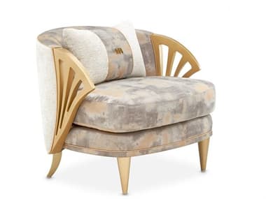 Michael Amini La Terrazza Champagne Accent Chair AIC9092834CPCNO124