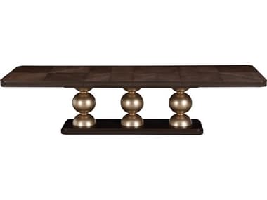 Michael Amini West Kensington Espresso Rectangular Wood Dining Table AIC9096002417