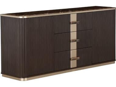 Michael Amini West Kensington 72" Rubberwood Espresso Sideboard AIC9096007SA417