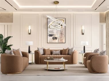 Michael Amini Ariana Living Room Set AICARIANALNGESET