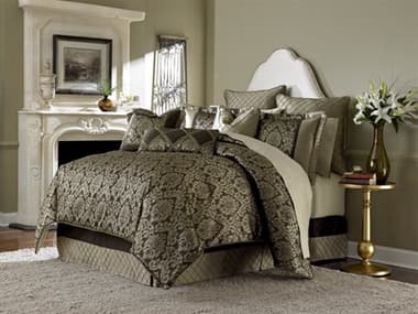 Michael Amini Bedding Imperial 10-Piece King Comforter Set - Bronze AICBCSKS10IMPERLBRZ